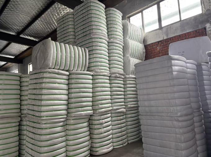 Hollow Conjugated siliconized Polyester Staple Fiber , HCS ,15D×64MM , Virgin ,Raw white For filling toys, jackets, sofas , pillows , quilts , mattress . 2